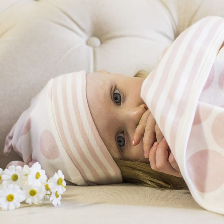 シェリ ベビーキャップ ピンク