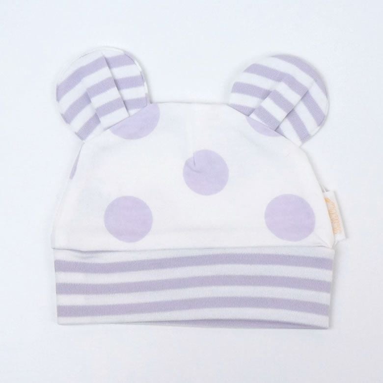 シェリ ベビーキャップ パープル