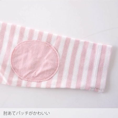 レザーベビーリュックの刺繍