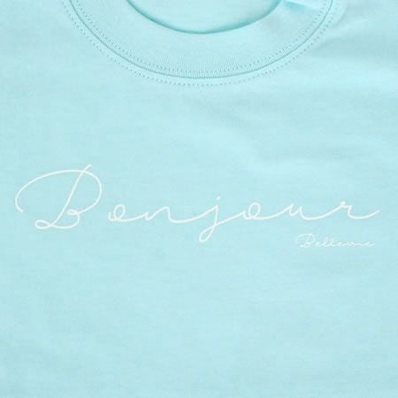 ラフィネTシャツ  Bonjour