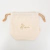 ラフィネ 巾着バッグ(小) レーヴ　アイボリー