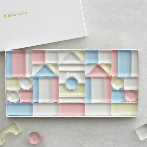 Lumiere Cubes アクリル積み木 43ピース(日本製)