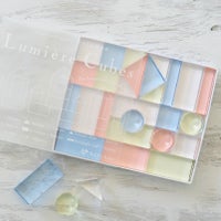 Lumiere Cubes アクリル積み木 26ピース(日本製)