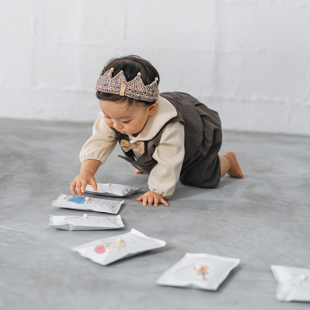 １歳誕生日に一升米で選び取り