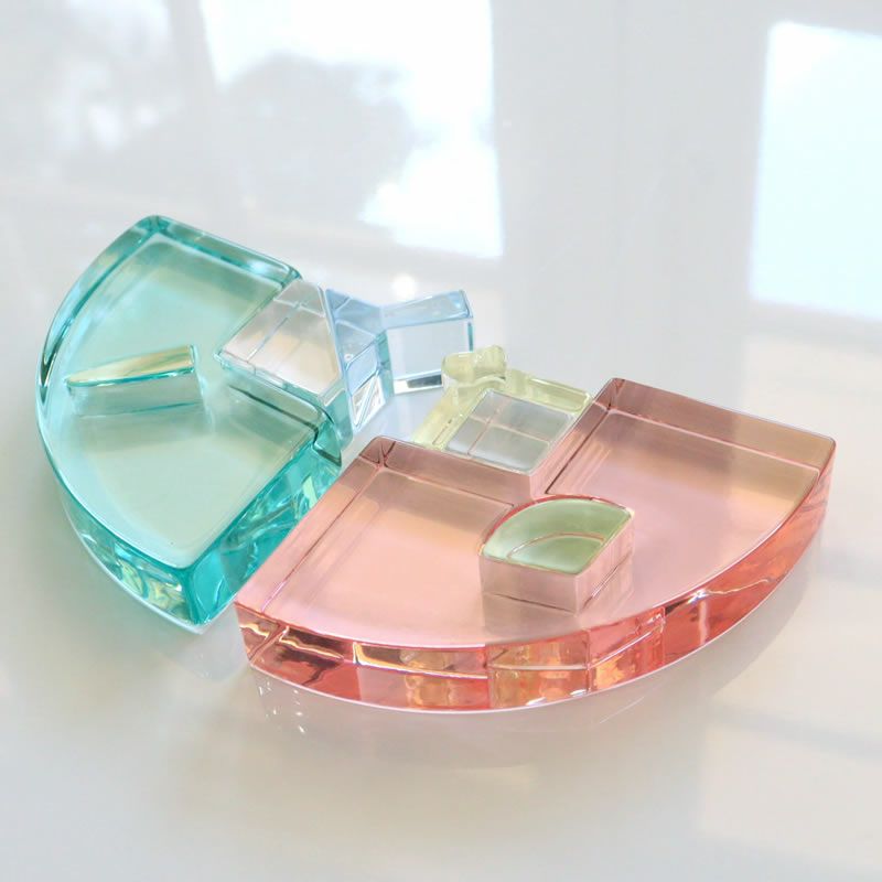 Lumiere Hinamatsuri Ougi アクリルひな人形 (日本製) | Bellevie Enfant