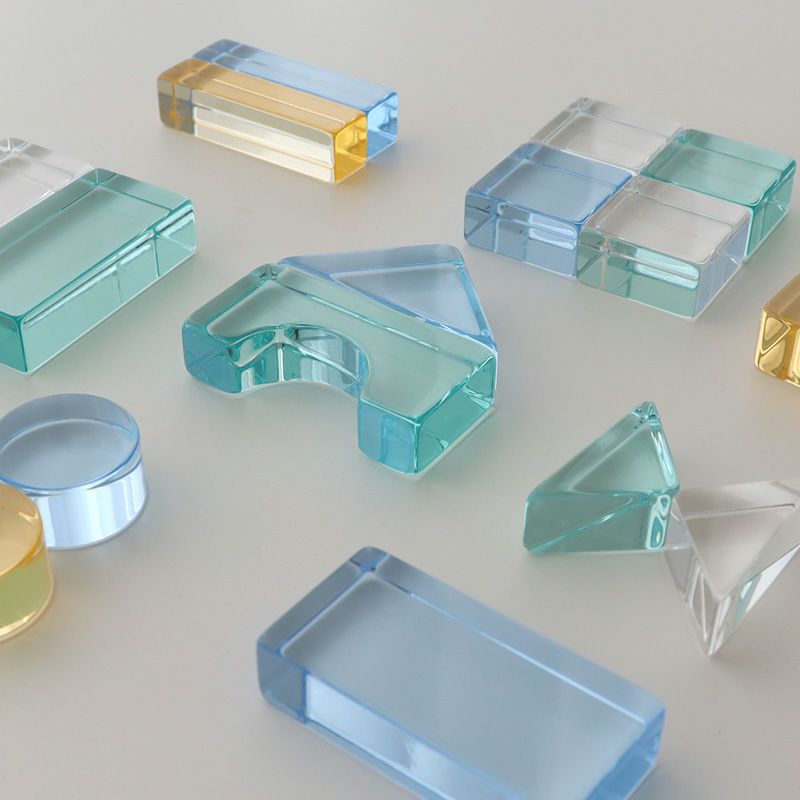 Lumiere Cubes Noah アクリル積み木26ピース | Bellevie Enfant