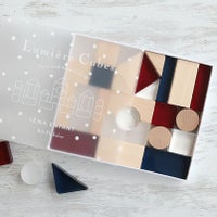 Lumiere Cubes French アクリル&木の積み木 26ピース(日本製)