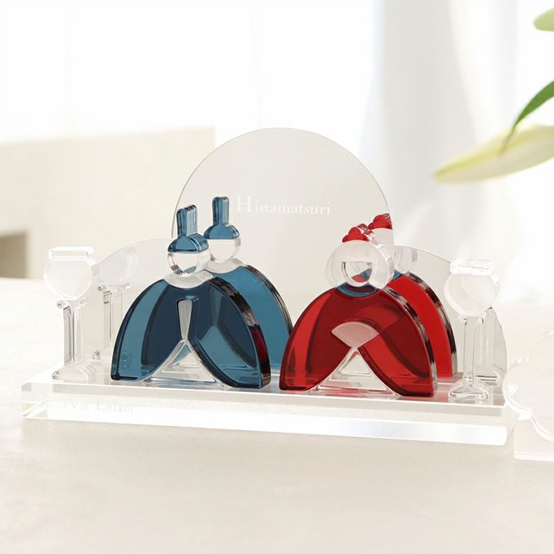 Lumiere Hinamatsuri French アクリルひな人形 (日本製) | Bellevie Enfant