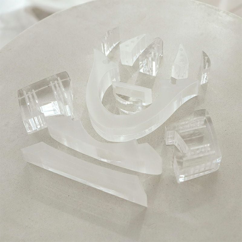 Lumiere Kabuto アクリル兜飾り (日本製)　White