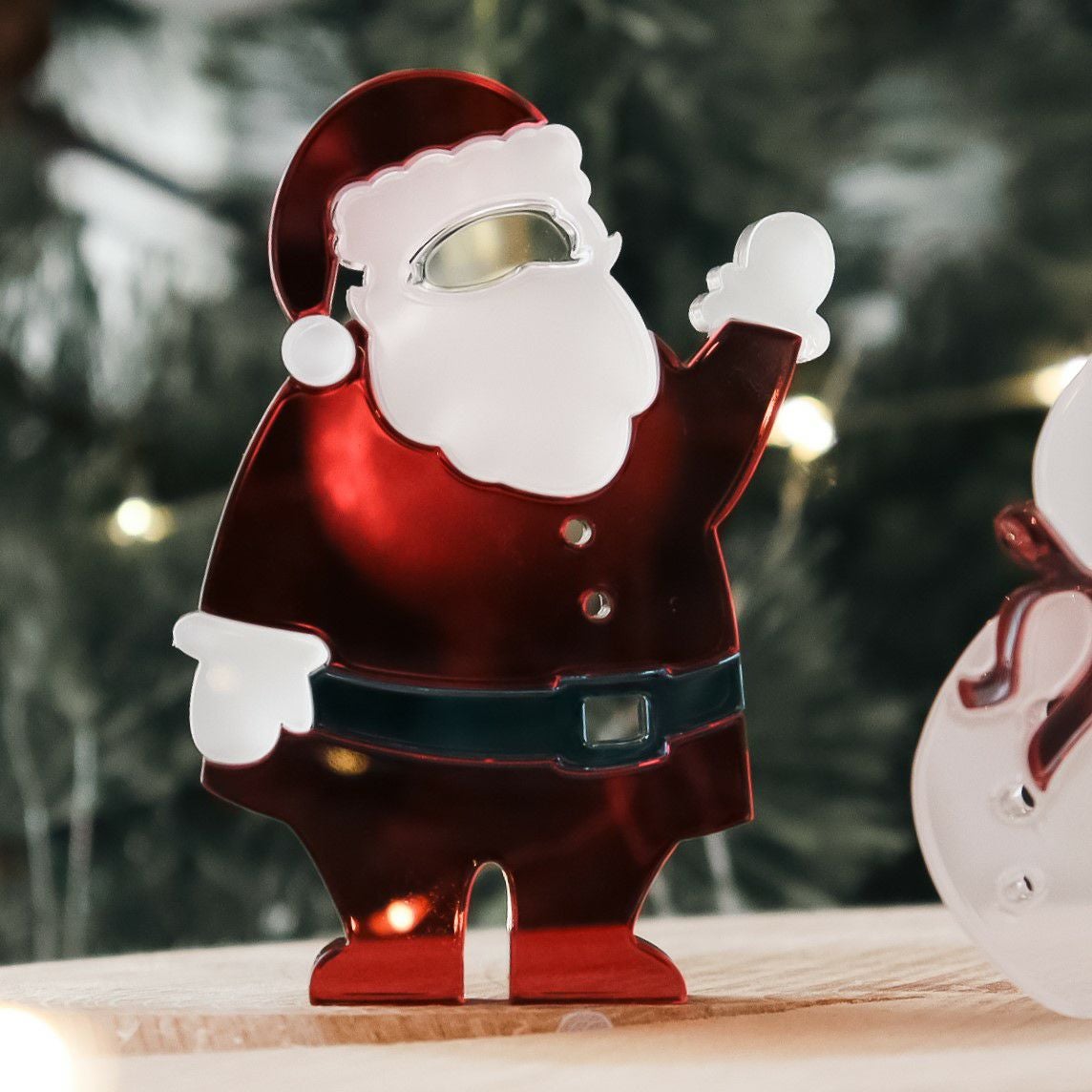 Lumiere Cubes Wish upon a Snowman and Santa（サンタと雪だるまに