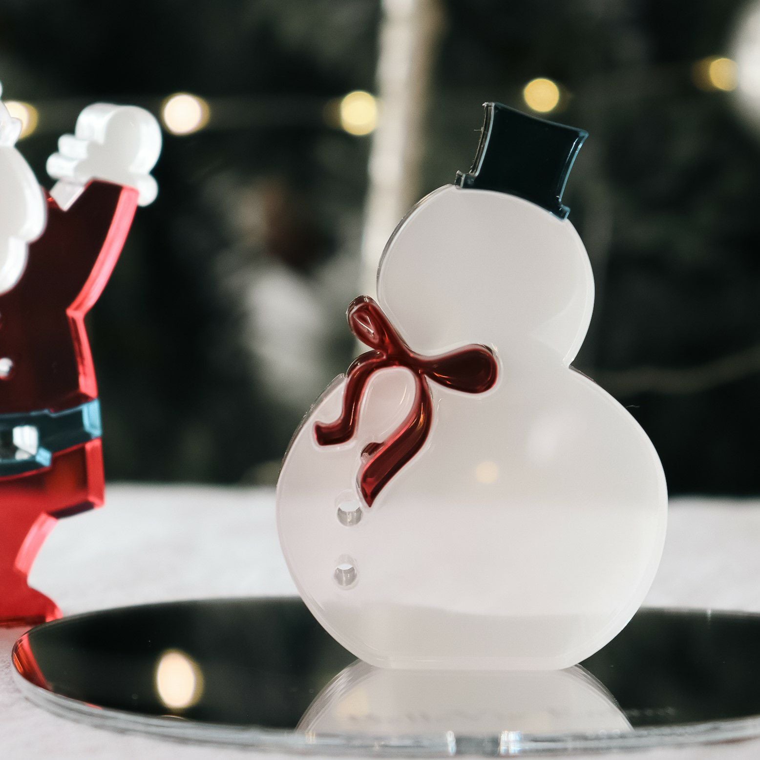 Lumiere Cubes Wish upon a Snowman and Santa（サンタと雪だるまに