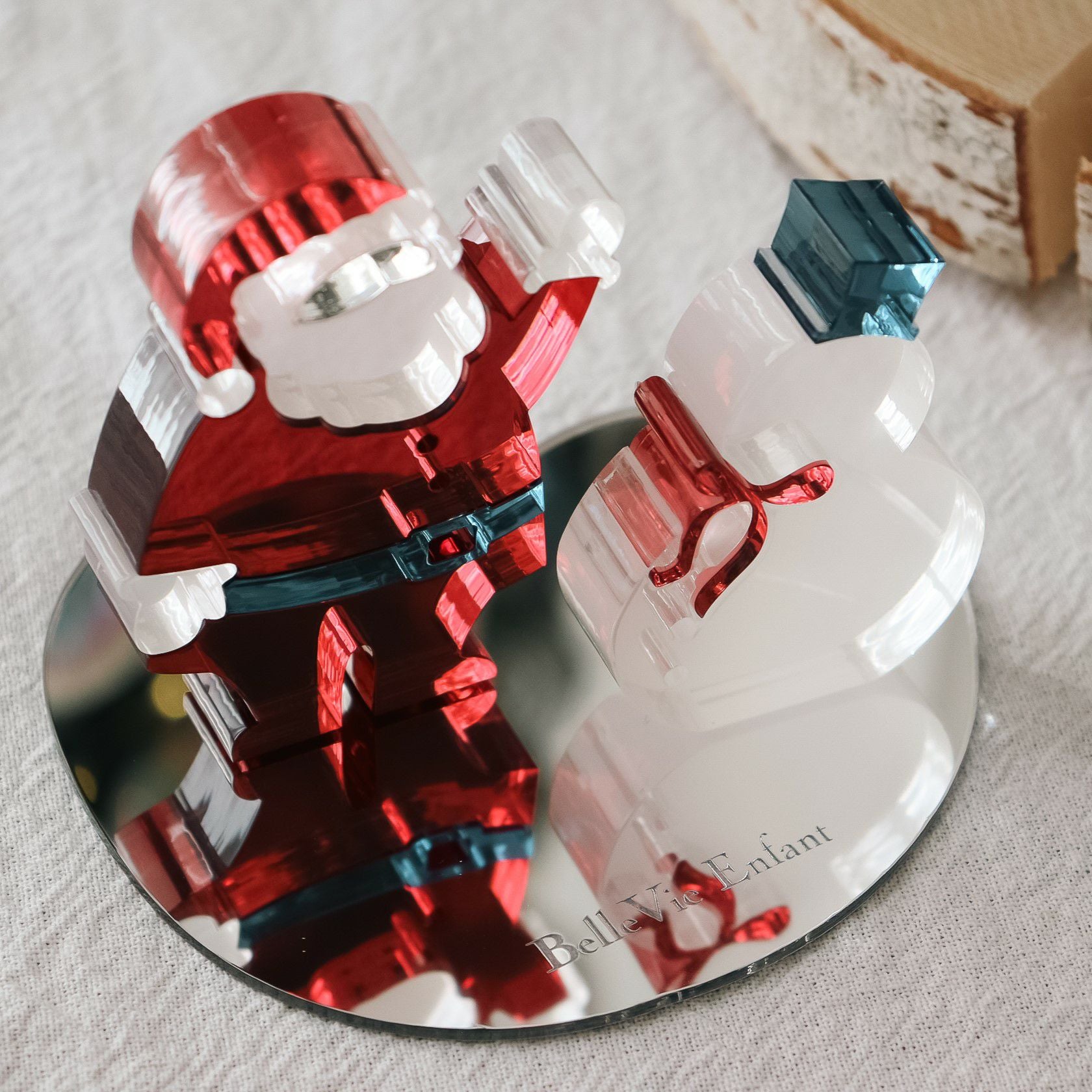 Lumiere Cubes Wish upon a Snowman and Santa（サンタと雪だるまに