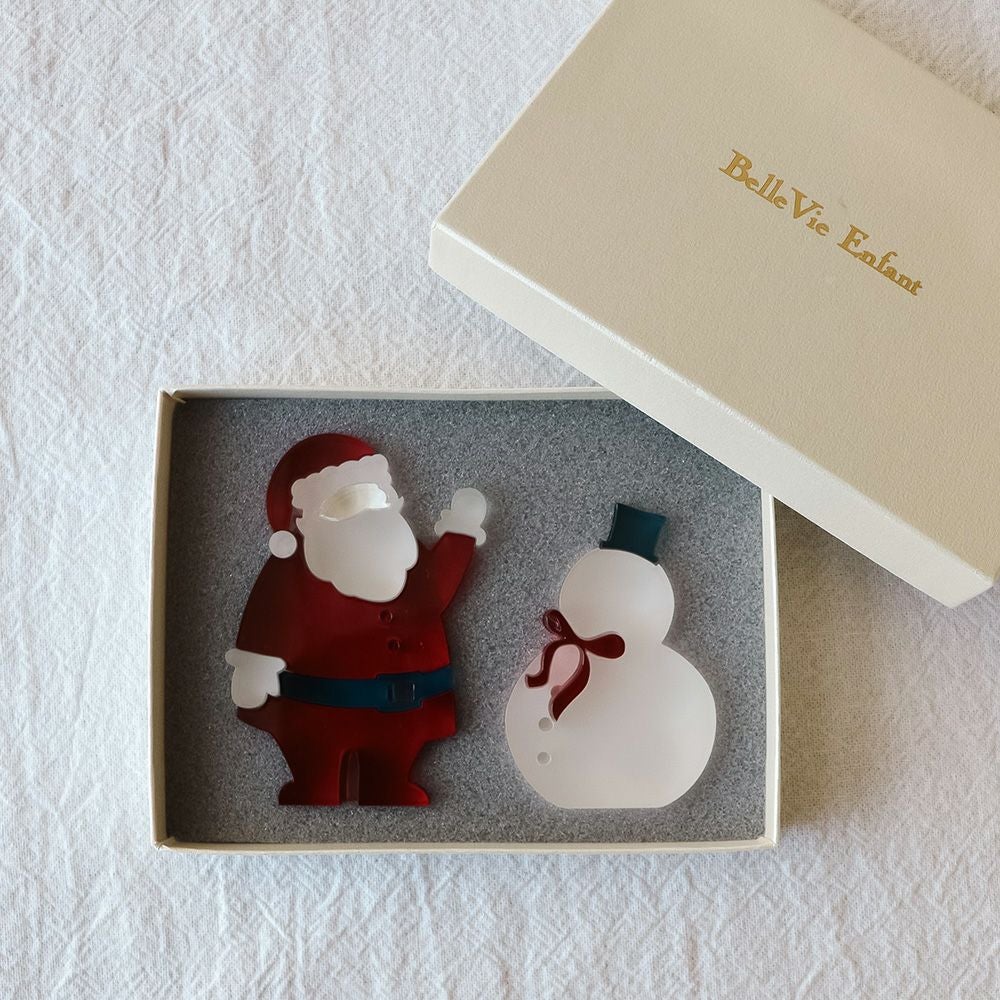 Lumiere Cubes Wish upon a Snowman and Santa（サンタと雪だるまに