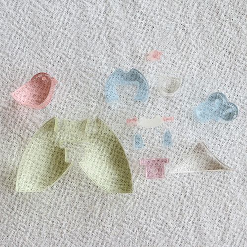 Lumiere Hinamatsuri アクリルひな人形 2段セット(日本製) | Bellevie