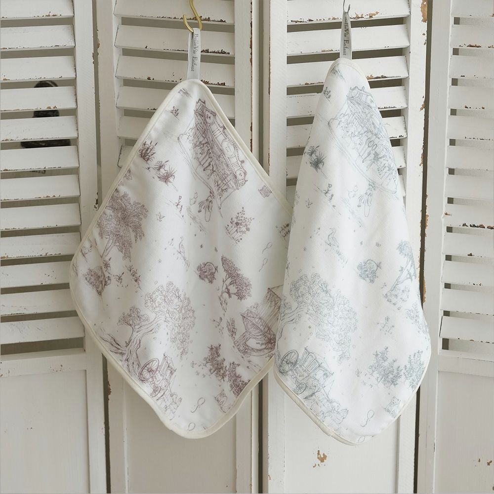 トワル・ド・ジュイ ループ付き ガーゼタオル