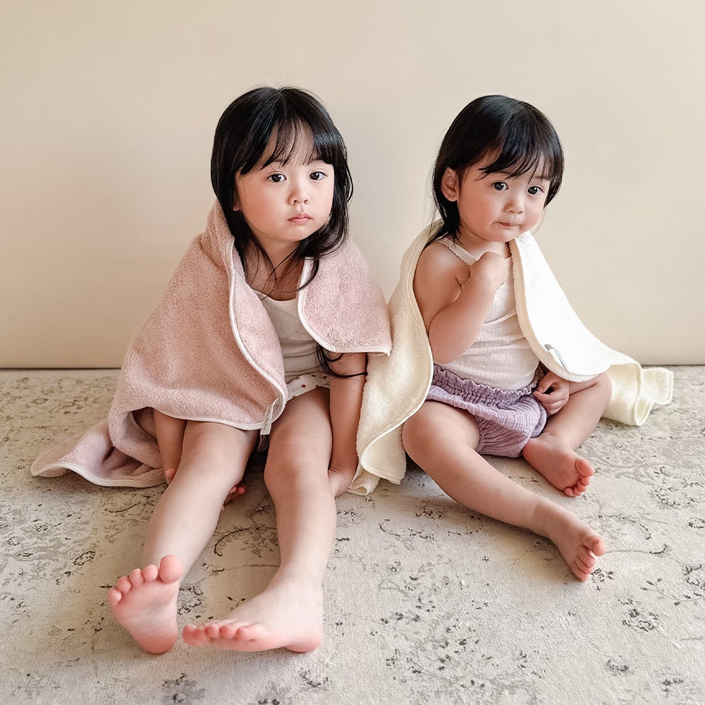 フード付きタオル　兄弟　姉弟　姉妹