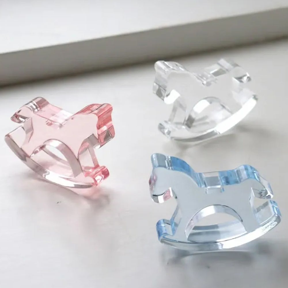 ラトル3色　選べる　Blue　Pink　Clear